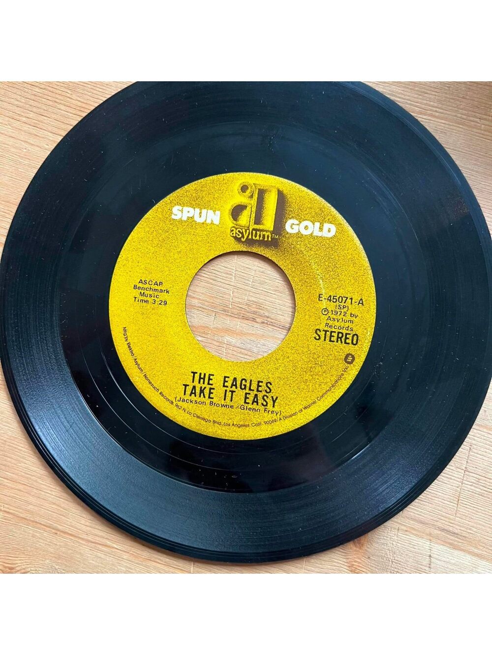 The Eagles - Take it Easy/Witchy Woman 45rpm VG+ R10